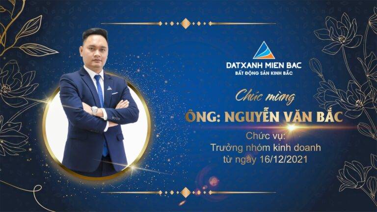 Đất xanh Bắc Ninh bổ nhiệm trưởng nhóm kinh doanh